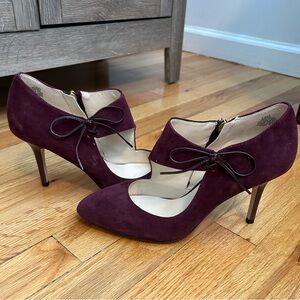 Nine West suede heels